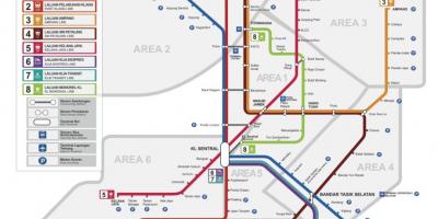 Rapidkl lrt route map