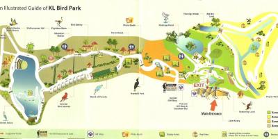 Kuala lumpur bird park map