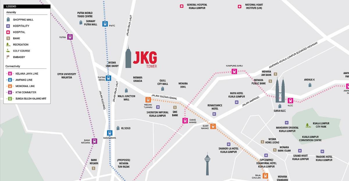 Map of sogo kl